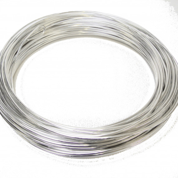 Argent Ag 99,99% Anode fil fil fil dacier de 1,0 mm x 100 mm Galvanik fil argenté électrique 10 cm