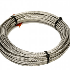 Cable inox 316l 7x7 - 12 m...