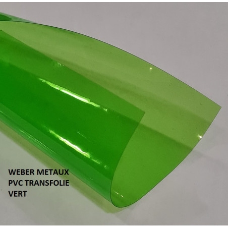 Pvc transp folie vert