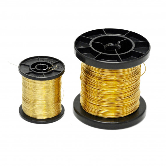 Bobine Fil de Cuivre (Bronze)0,5X25m(X1) - 3,90 €